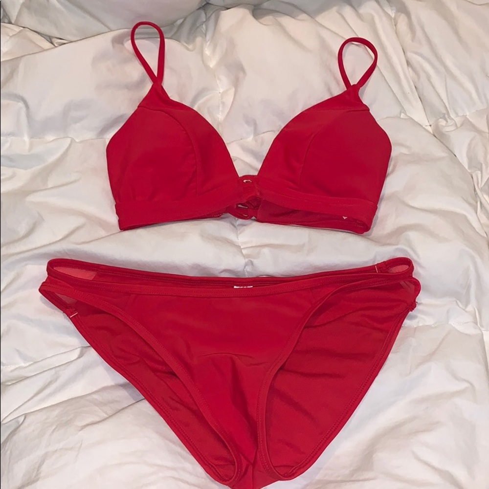 Red bikini